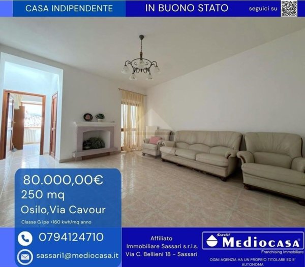 casa indipendente in vendita ad Osilo