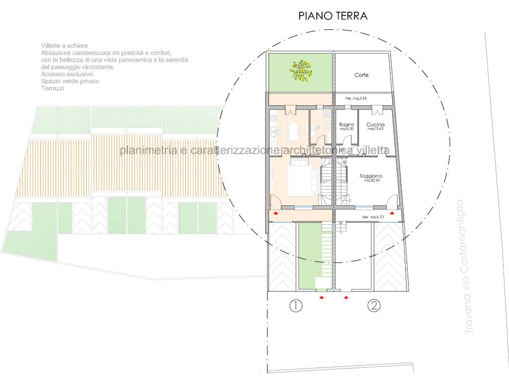 casa indipendente in vendita ad Ossi