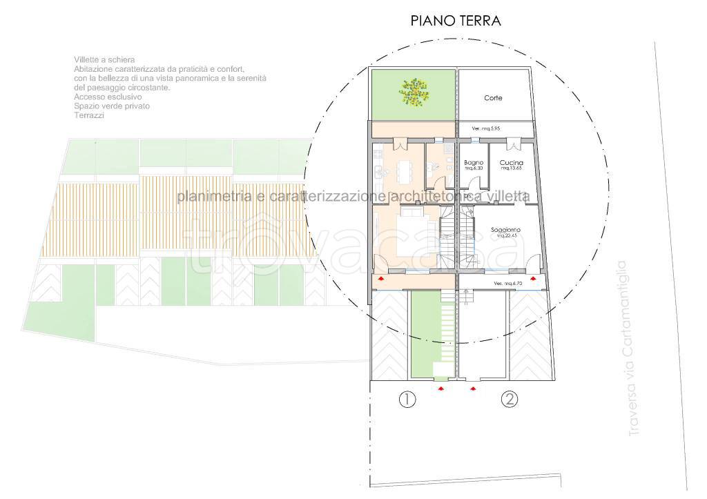 casa indipendente in vendita ad Ossi