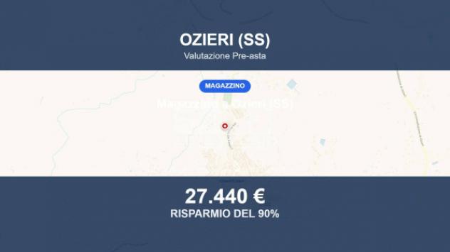 locale commerciale in vendita ad Ozieri