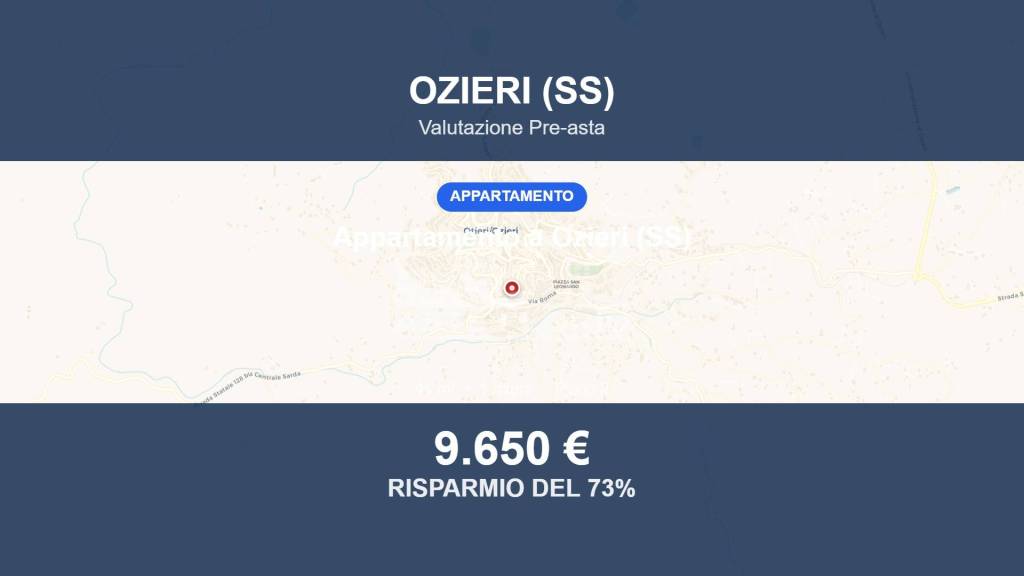 appartamento in vendita ad Ozieri