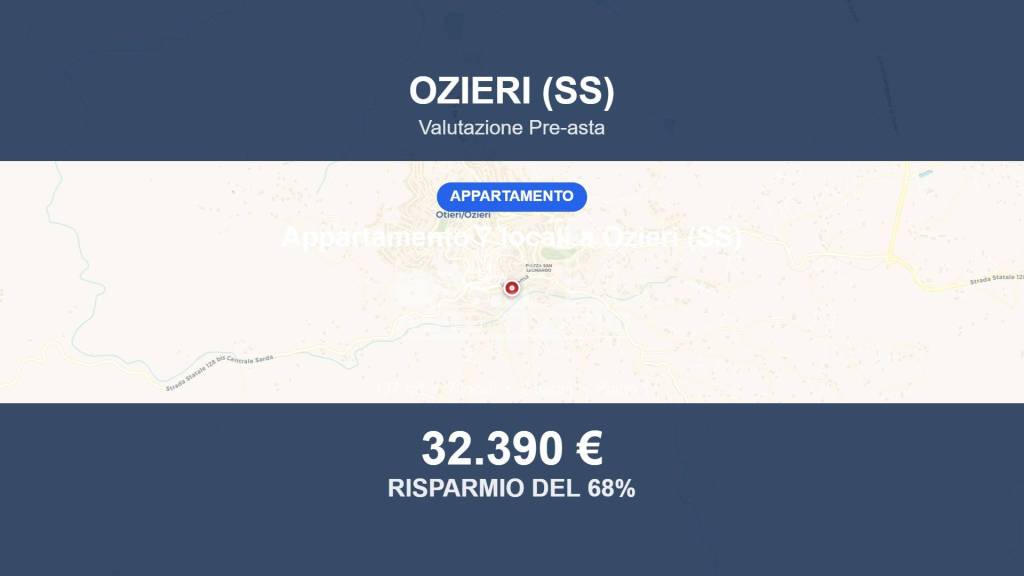 appartamento in vendita ad Ozieri