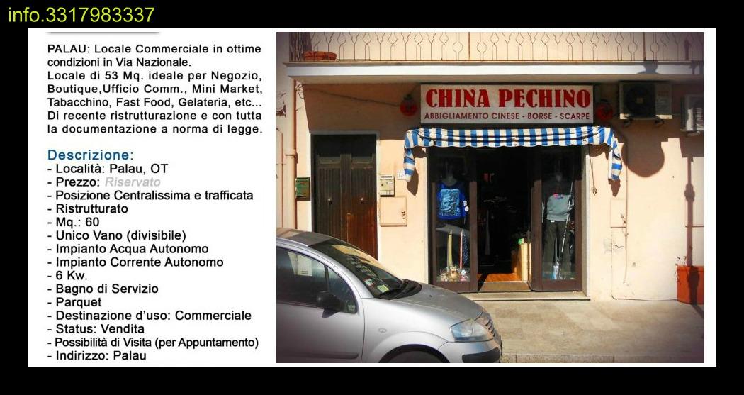 locale commerciale in vendita a Palau