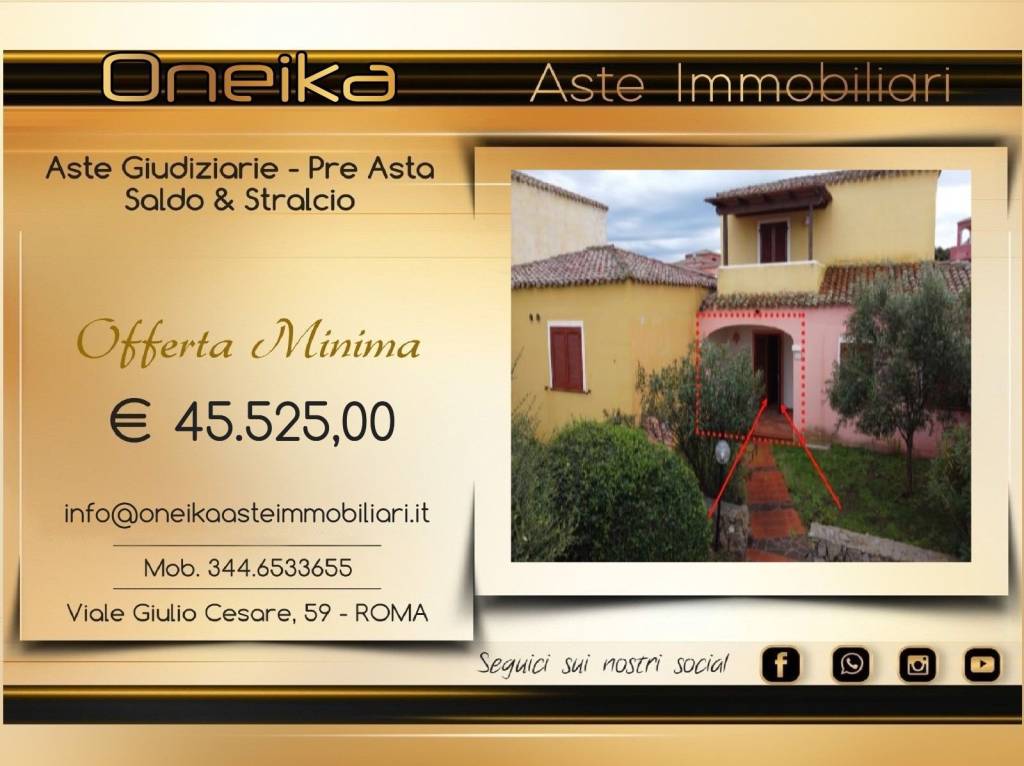 appartamento in vendita ad Aglientu