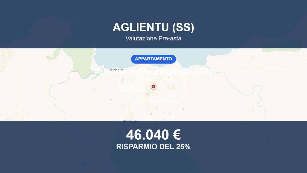 appartamento in vendita ad Aglientu