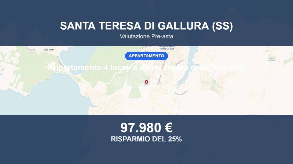appartamento in vendita a Santa Teresa Gallura