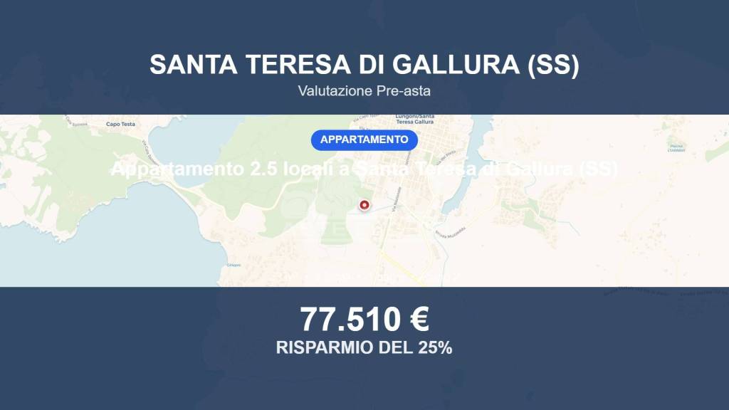 appartamento in vendita a Santa Teresa Gallura