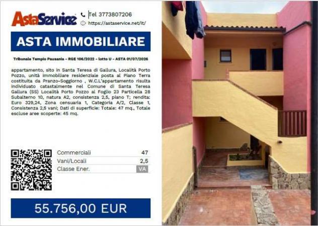 appartamento in vendita a Santa Teresa Gallura