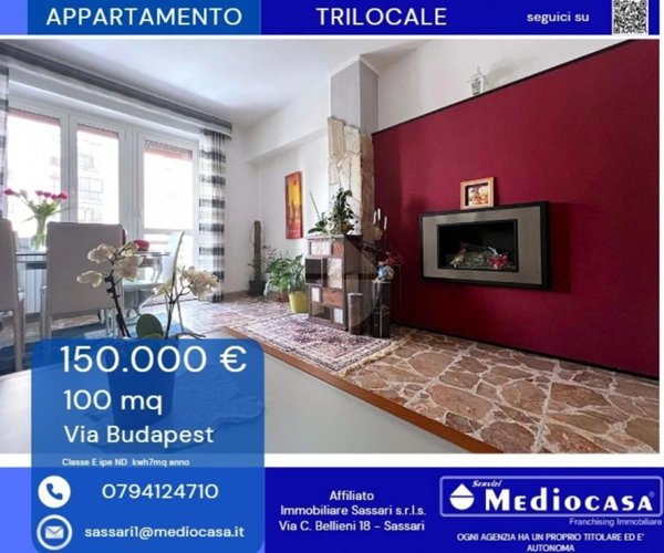 appartamento in vendita a Sassari in zona Monserrato / Rizzeddu