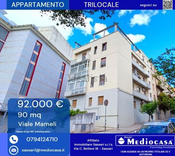 appartamento in vendita a Sassari in zona Cappuccini