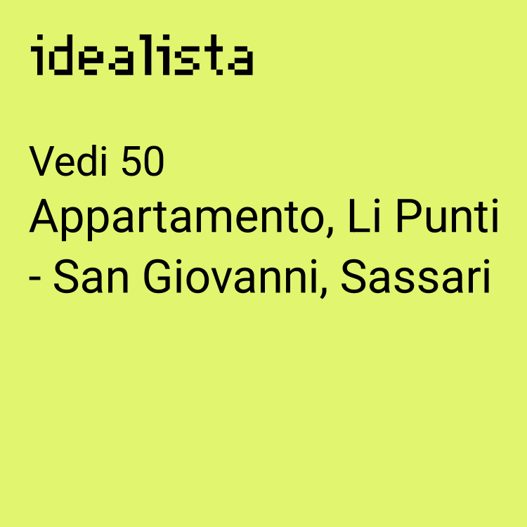 appartamento in vendita a Sassari in zona San Giovanni