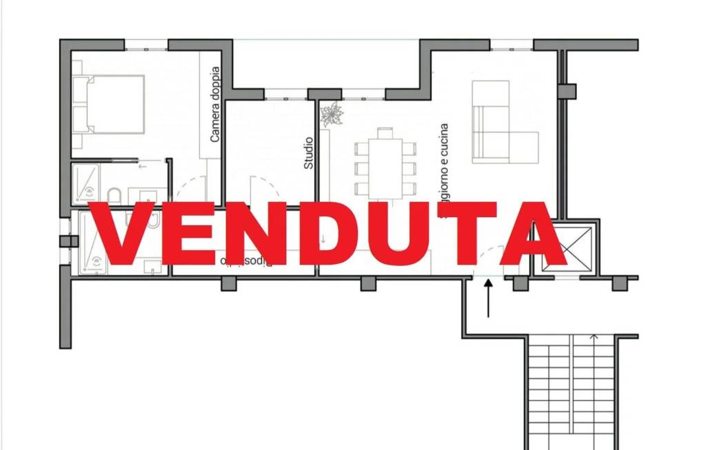 appartamento in vendita a Sassari in zona Luna e Sole / Prunizzedda