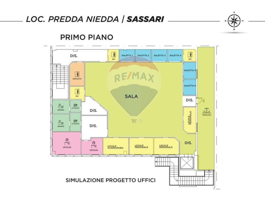 attico in vendita a Sassari in zona Predda Niedda