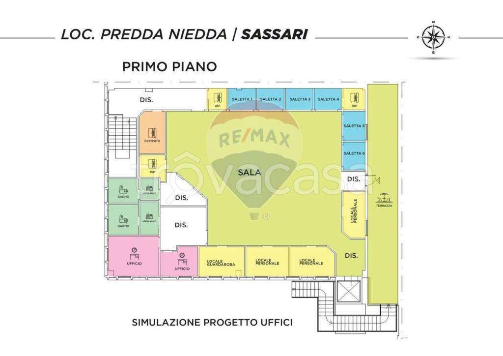 attico in vendita a Sassari in zona Predda Niedda