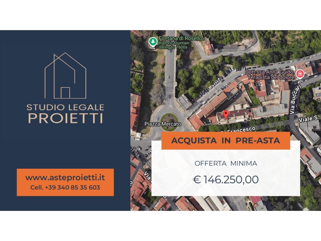 appartamento in vendita a Sassari in zona Cappuccini