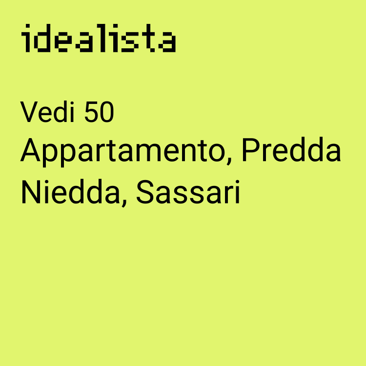 appartamento in vendita a Sassari in zona Predda Niedda