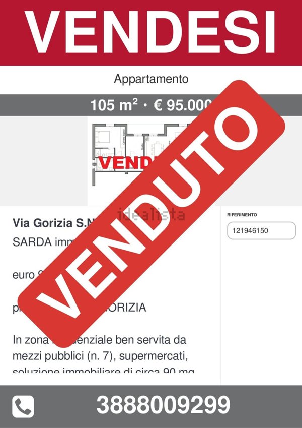 appartamento in vendita a Sassari in zona Luna e Sole / Prunizzedda