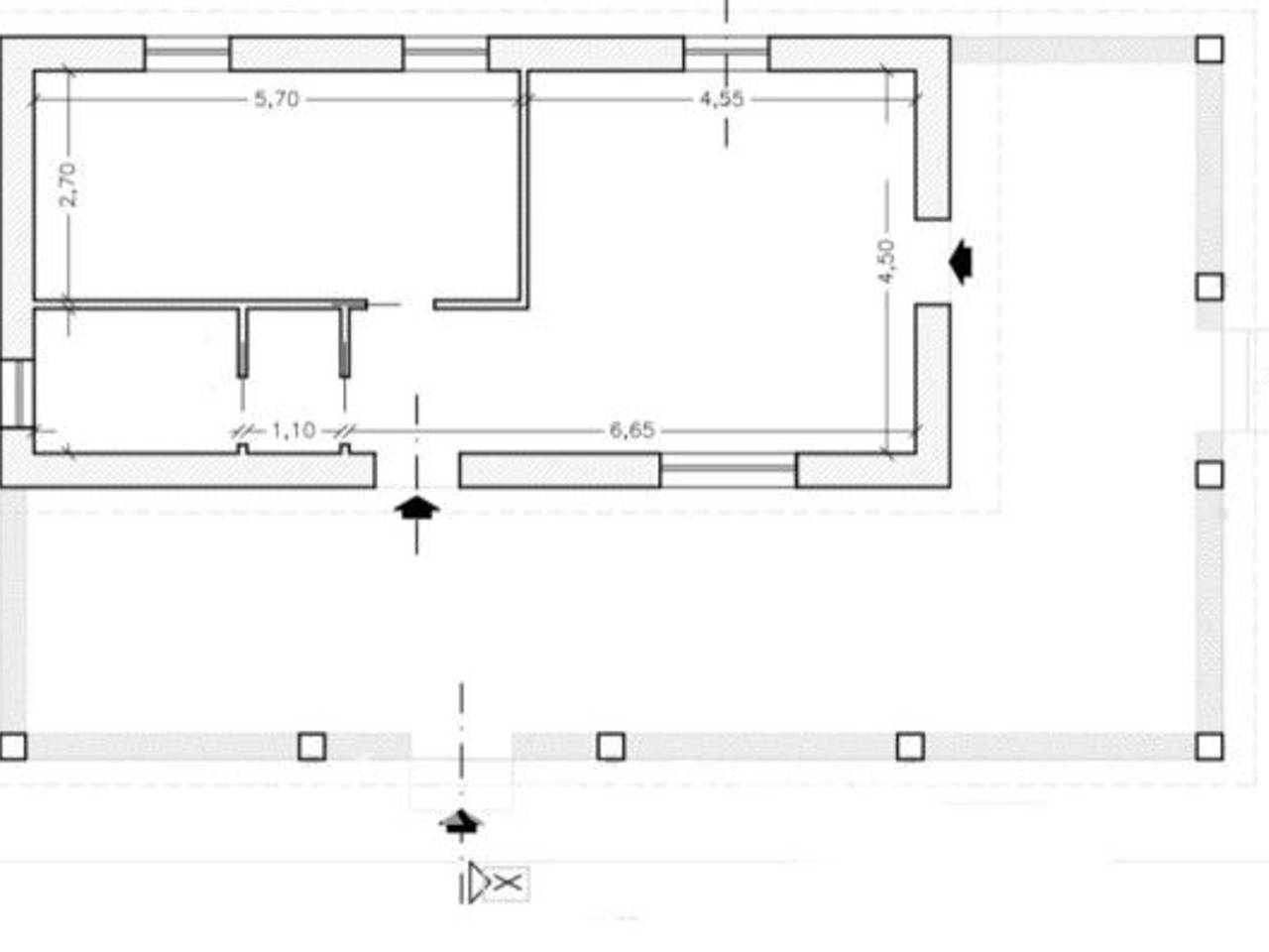 negozio in vendita a Sassari in zona Bancali