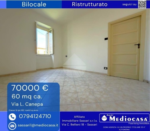 appartamento in vendita a Sassari in zona Monte Rosello