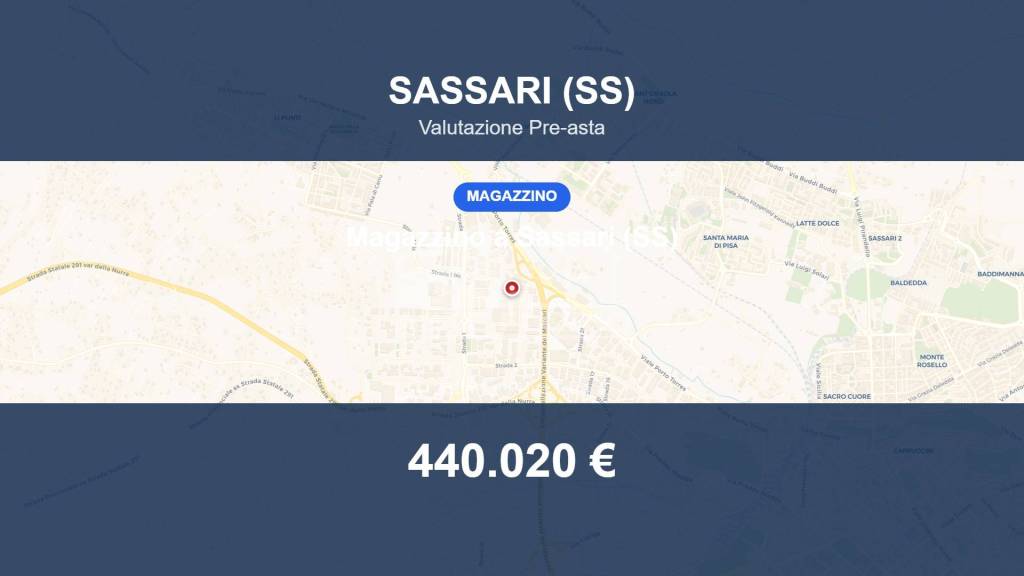 locale commerciale in vendita a Sassari in zona Predda Niedda