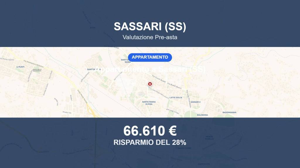 appartamento in vendita a Sassari in zona Latte Dolce