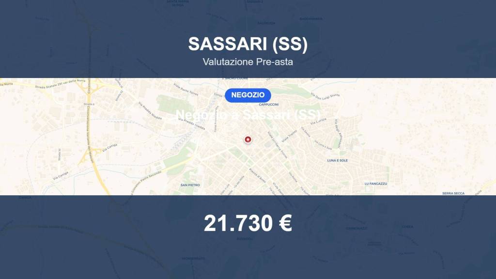 negozio in vendita a Sassari in zona Centro Storico