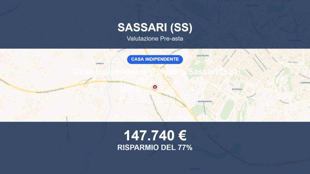 casa indipendente in vendita a Sassari in zona Predda Niedda