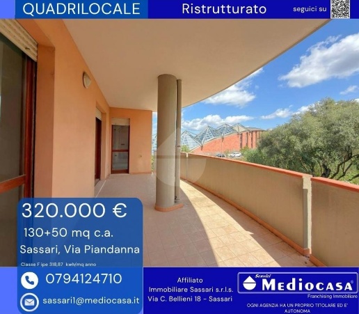appartamento in vendita a Sassari