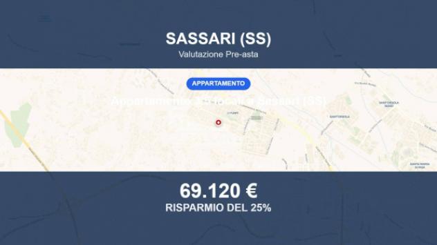 appartamento in vendita a Sassari in zona Li Punti
