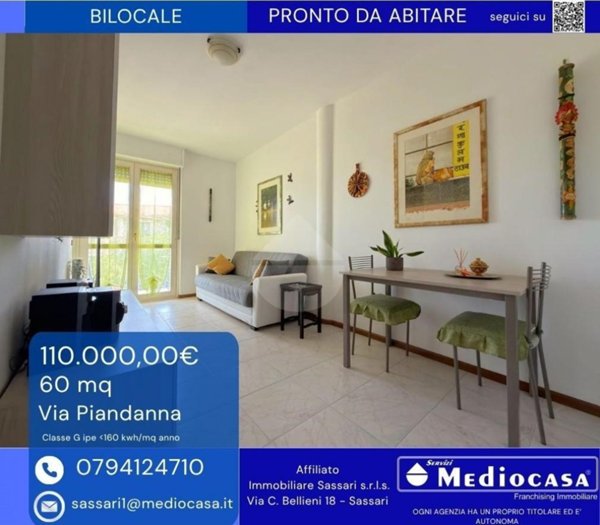 appartamento in vendita a Sassari