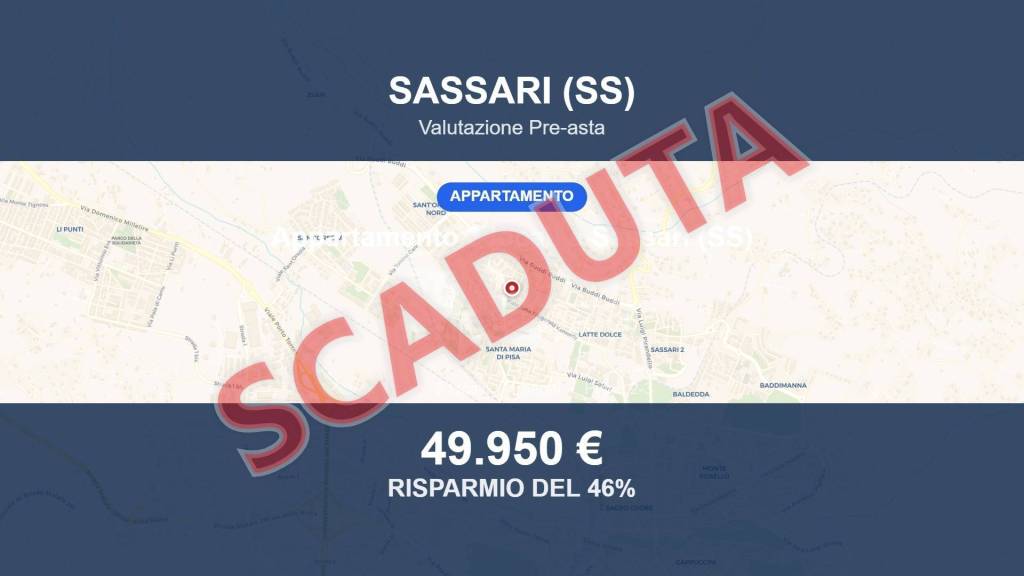 appartamento in vendita a Sassari in zona Latte Dolce