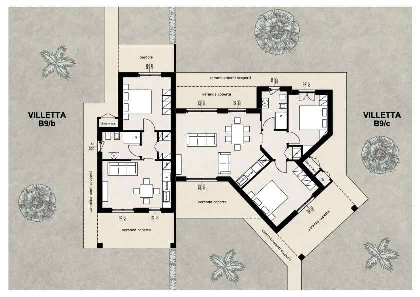casa indipendente in vendita a Trinità d'Agultu e Vignola in zona Isola Rossa