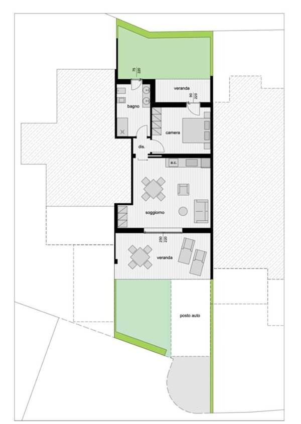 casa indipendente in vendita a Trinità d'Agultu e Vignola in zona Isola Rossa