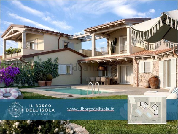 casa indipendente in vendita a Trinità d'Agultu e Vignola in zona Isola Rossa