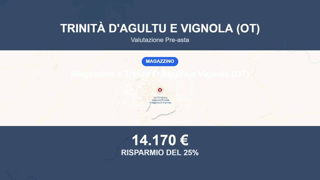 locale commerciale in vendita a Trinità d'Agultu e Vignola