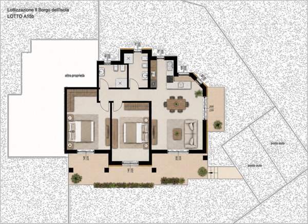 casa indipendente in vendita a Trinità d'Agultu e Vignola in zona Isola Rossa