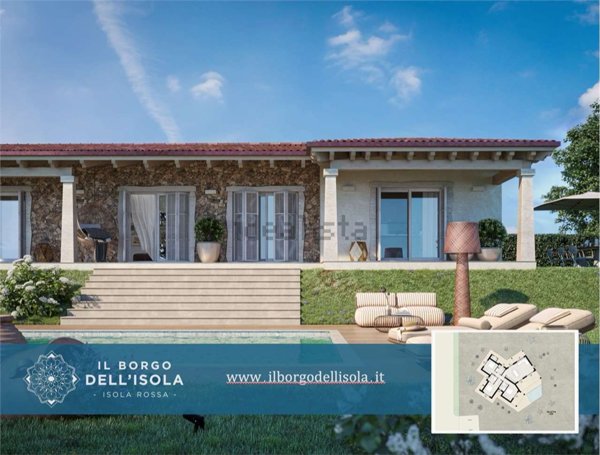 casa indipendente in vendita a Trinità d'Agultu e Vignola in zona Isola Rossa