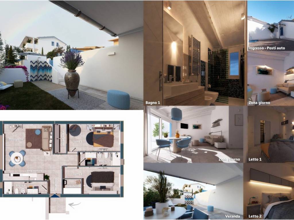 casa indipendente in vendita a Valledoria in zona La Ciaccia