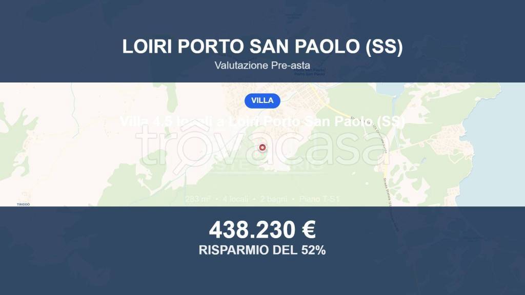 casa indipendente in vendita a Loiri Porto San Paolo