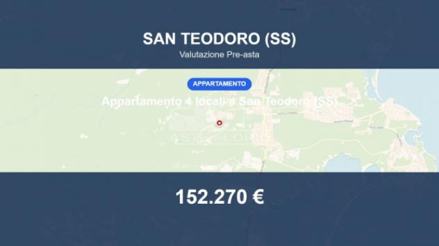 appartamento in vendita a San Teodoro(SS) in zona Lu Fraili