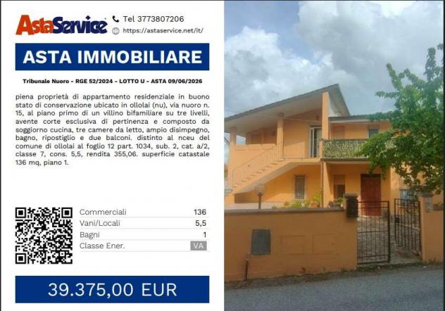 quadrivano in vendita a Nuoro in zona Centro Storico