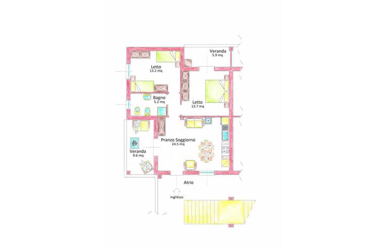 appartamento in vendita a Siniscola in zona La Caletta