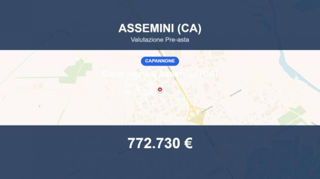 capannone in vendita ad Assemini in zona Macchiareddu