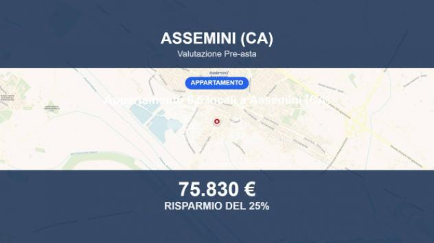 appartamento in vendita ad Assemini