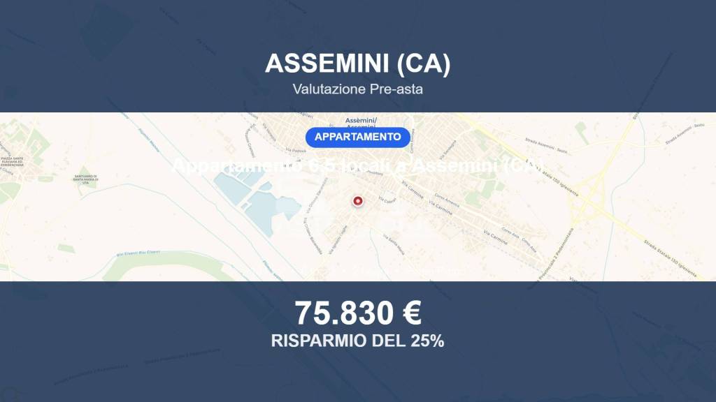 appartamento in vendita ad Assemini