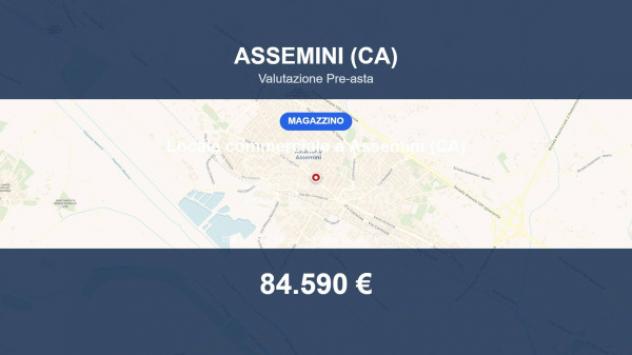 locale commerciale in vendita ad Assemini