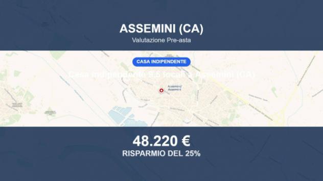 casa indipendente in vendita ad Assemini