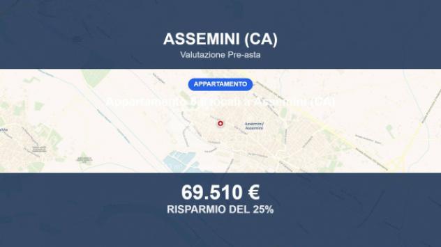 appartamento in vendita ad Assemini
