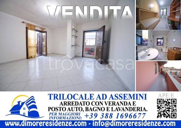 appartamento in vendita ad Assemini in zona Sant'Andrea