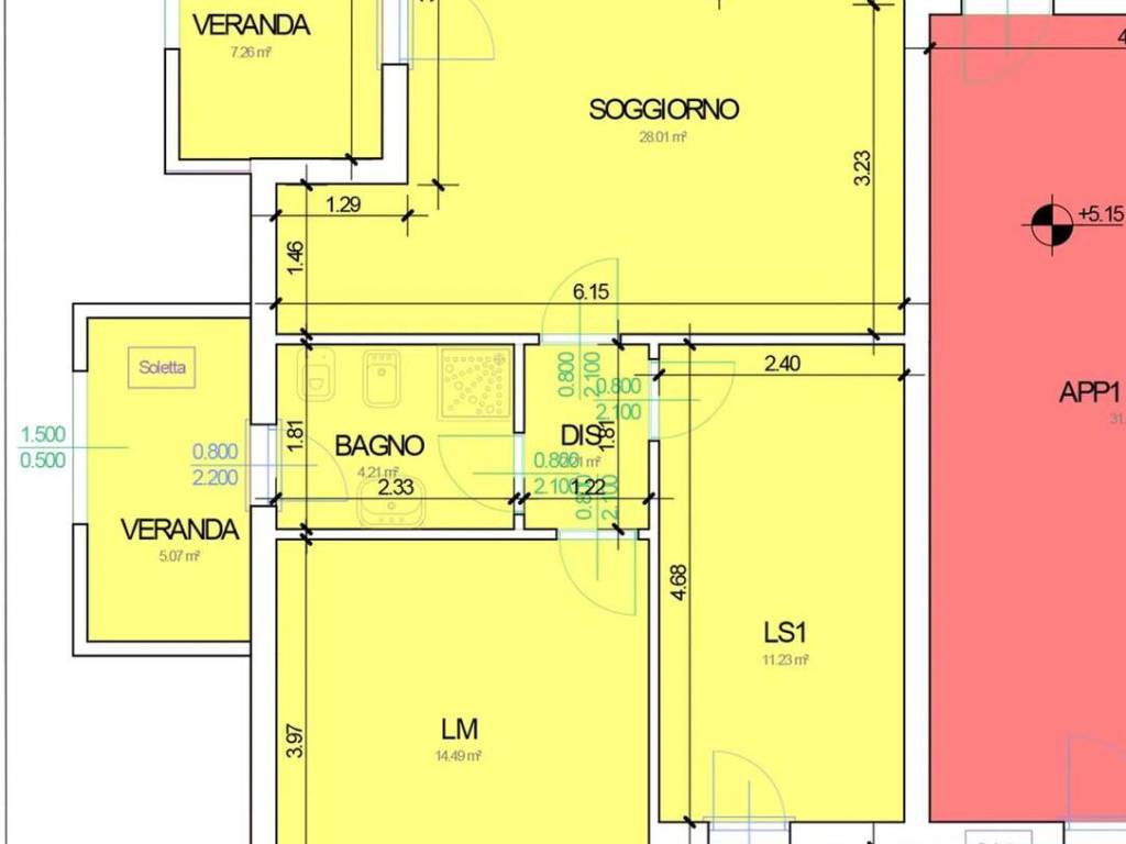 appartamento in vendita a Cagliari in zona Pirri